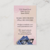 Agent Visitenkarte (Rückseite)