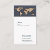 Agent Visitenkarte (Rückseite)