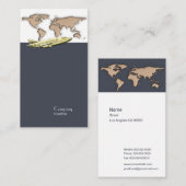 Agent Visitenkarte (Vorne/Hinten)