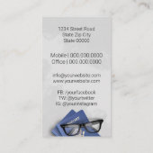 Agent Visitenkarte (Rückseite)