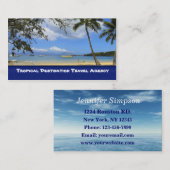 Agent Visitenkarte (Vorne/Hinten)