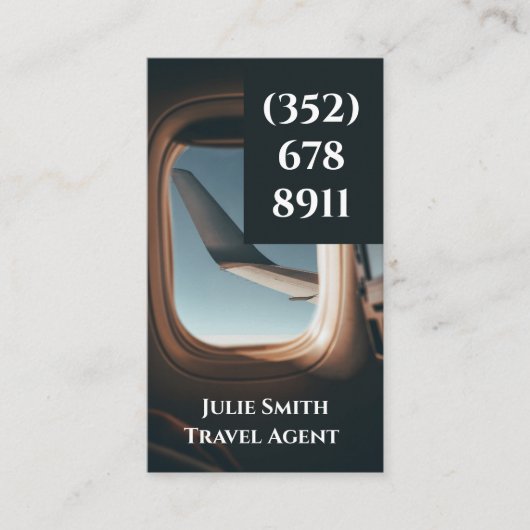 Agent Visitenkarte (Vorderseite)