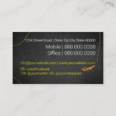 Agent Visitenkarte (Rückseite)