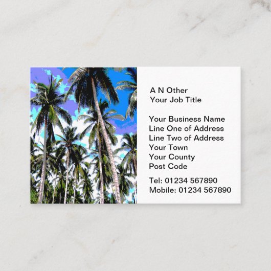 Agent Visitenkarte (Vorderseite)