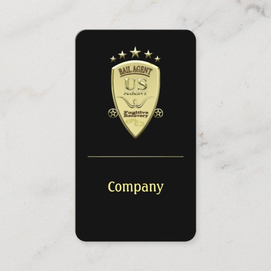 Agent Visitenkarte (Vorderseite)