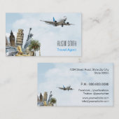 Agent Visitenkarte (Vorne/Hinten)