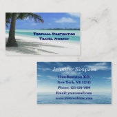 Agent Visitenkarte (Vorne/Hinten)