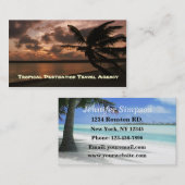 Agent Visitenkarte (Vorne/Hinten)