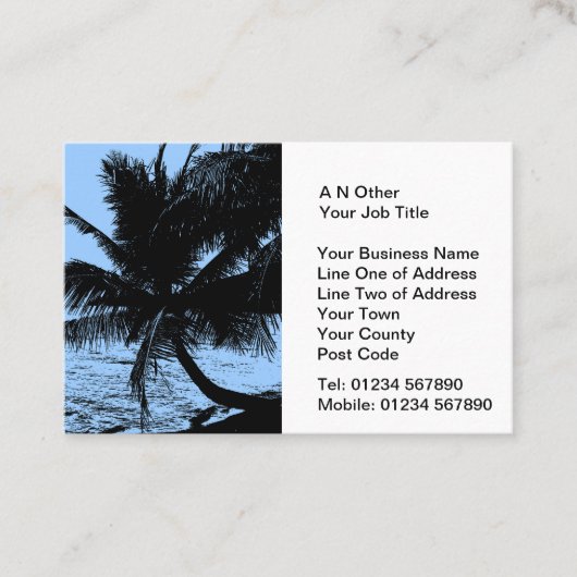 Agent Visitenkarte (Vorderseite)