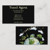 Agent Visitenkarte (Vorne/Hinten)