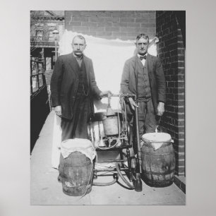 Agenten, die noch Whisky, 1920 anzeigen. Vintag Poster