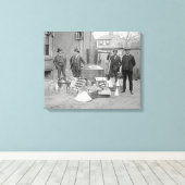 Agenten mit Moonshine Still, 1922 Leinwanddruck (Insitu (Holzboden))