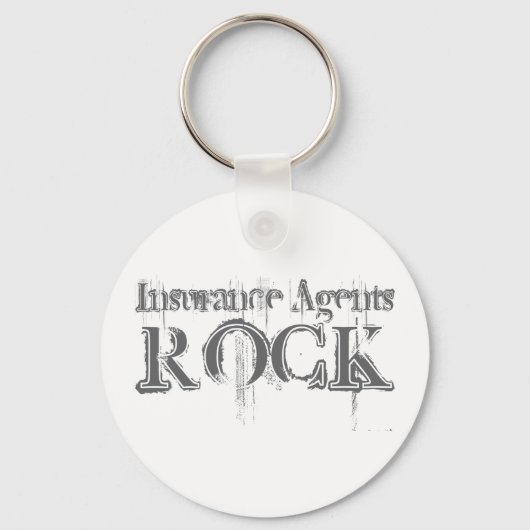 Agenten Rock Schlüsselanhänger (Vorderseite)
