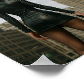 Agentin Black Poster (Ecke)