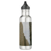 Agentin Black Poster Edelstahlflasche (Rechts)