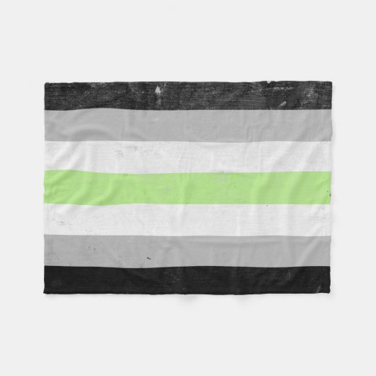Agentin Fleecedecke (Vorderseite (Horizontal))