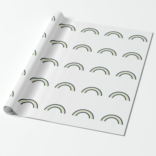 Agentin Rainbow Geschenkpapier (Ungerollt)