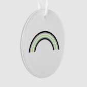 Agentin Rainbow Ornament (Vorderseite)