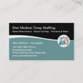 Agentur für medizinische Ausstattung Visitenkarte (Vorderseite)