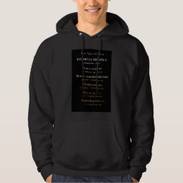 Ages Of Man Mens Hoodie