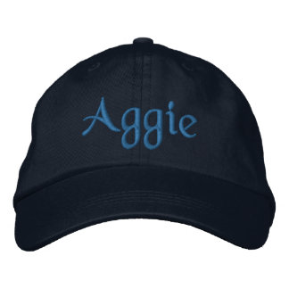 Aggie Blue bestickte Baseballkappe / Hut