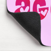 Aggie im Herzen Mousepad (Ecke)