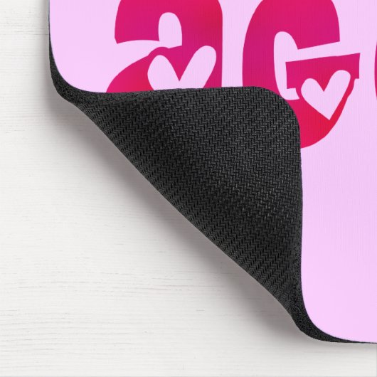 Aggie im Herzen Mousepad (Ecke)