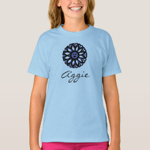 Aggie Lächeln Blume Shirt
