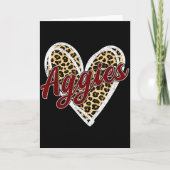 Aggies karte (Vorderseite)