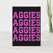 Aggies karte (Vorderseite)