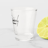 Aggressiv Durchschnittlich Lustig Sarkastisch Mitt Schnapsglas (Rechts)