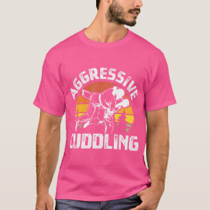 Aggressive Cuddling Jiujitsu Bjj Brasilianischer J T-Shirt