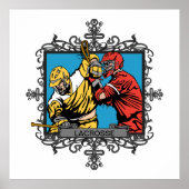 Aggressive Lacrosse Poster (Vorne)