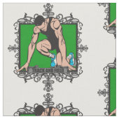 Aggressive Leichtathletik Stoff (Nahaufnahme)