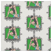 Aggressive Leichtathletik Stoff (Muster)