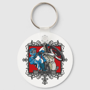 Aggressive Motocross Schlüsselanhänger