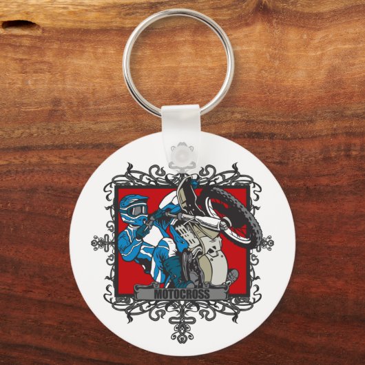Aggressive Motocross Schlüsselanhänger (Vorderseite)