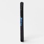 Aggressive Panther Artwork in Neon Colors Case-Mate iPhone Hülle (Hinten/Links)
