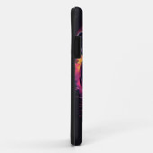 Aggressive Panther Artwork in Neon Colors Case-Mate iPhone Hülle (Hinten/Rechts)