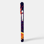 Aggressiver Adler in lebhaften Farben - Bold Mobil Case-Mate iPhone Hülle (Rückseite / Links)