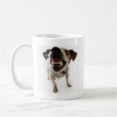 aggressiver Hund Kaffeetasse (Links)