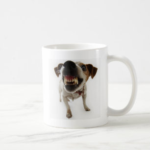 aggressiver Hund Kaffeetasse