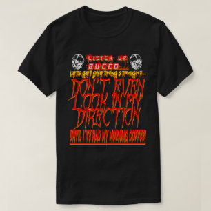 Aggressiver Kaffee Lover T - Shirt