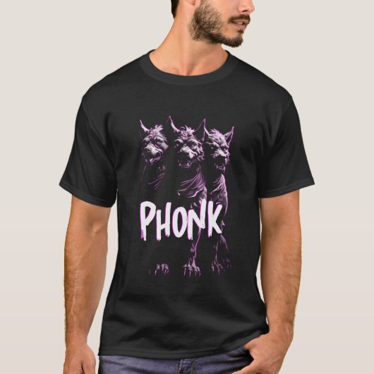 Aggressiver Phonk Music Ästhetischer Junge T-Shirt (Vorderseite)