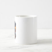 Aggressiver Rottweiler-Hund Kunst Kaffeebecher - W Kaffeetasse (Mittel)