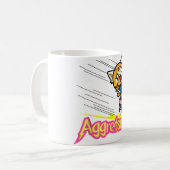 Aggretsuko Bürovorsitzender Rage Tasse (Vorderseite Links)
