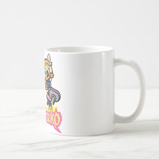 Aggretsuko Bürovorsitzender Rage Tasse (Rechts)