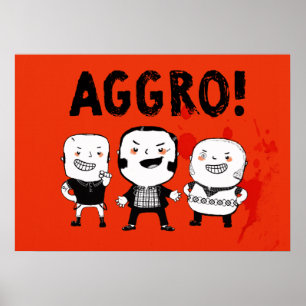 AGGRO Boys fürchten sich nicht! Poster