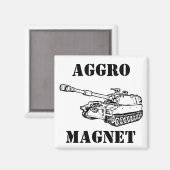 Aggro Magnet (Vorderseite/Rückseite)