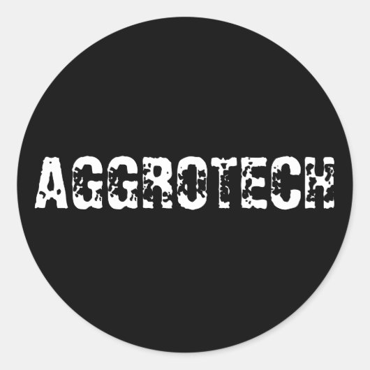 Aggrotech Stickers (Vorderseite)